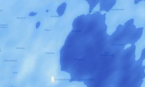 Regenradar Vorschaubild - Aktuelle Niederschläge in Singen und Umgebung