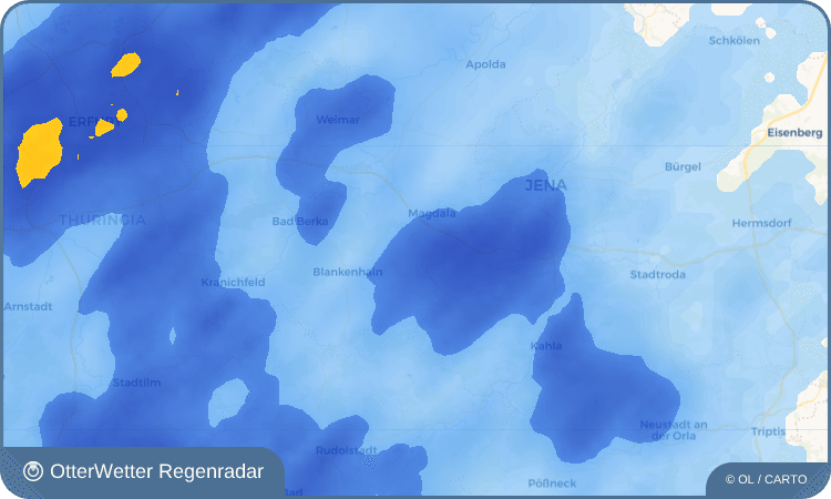 Wetter-Widget-Vorschau mit Vorhersagedaten für Söllnitz