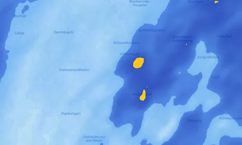 Regenradar Vorschaubild - Aktuelle Niederschläge in Solz und Umgebung