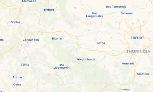 Regenradar Vorschaubild - Aktuelle Niederschläge in Sondra und Umgebung