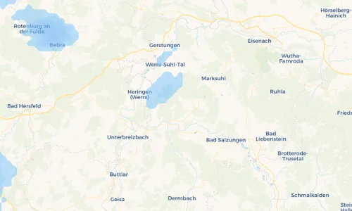 Regenradar Vorschaubild - Aktuelle Niederschläge in Springen und Umgebung