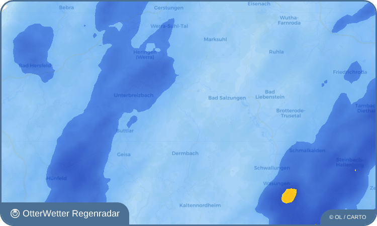 OtterWetter Regenradar-Widget Stadtlengsfeld