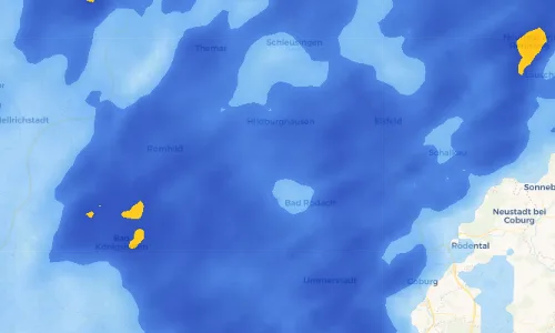 Regenradar Vorschaubild - Aktuelle Niederschläge in Steinfeld und Umgebung