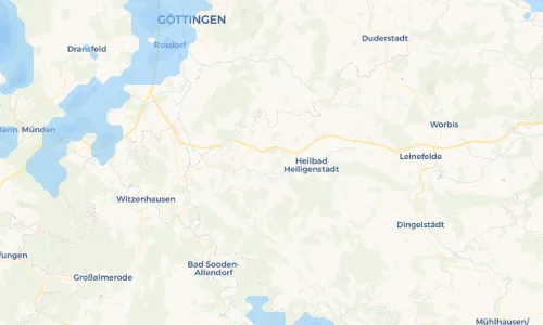 Regenradar Vorschaubild - Aktuelle Niederschläge in Steinheuterode und Umgebung