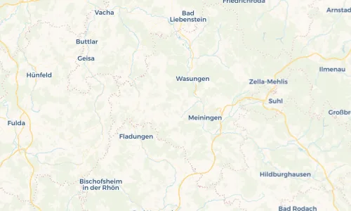 Regenradar Vorschaubild - Aktuelle Niederschläge in Stepfershausen und Umgebung