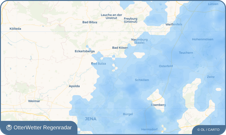 OtterWetter Regenradar-Widget Stöben