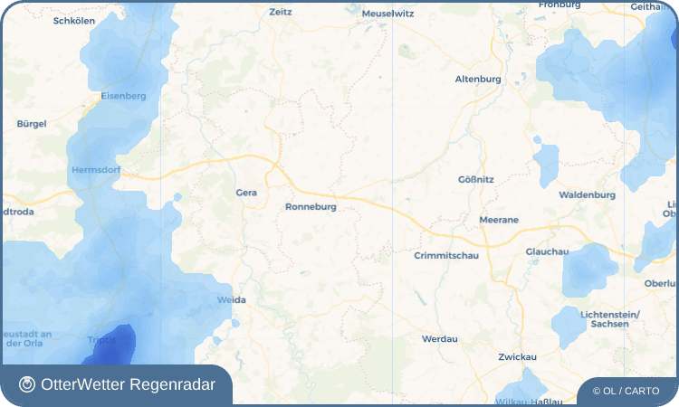 OtterWetter Regenradar-Widget Stolzenberg