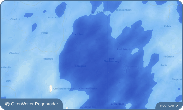 OtterWetter Regenradar-Widget Storchsdorf