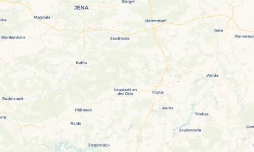 Regenradar-Vorschau: aktuelle Niederschläge in Strößwitz und Umgebung
