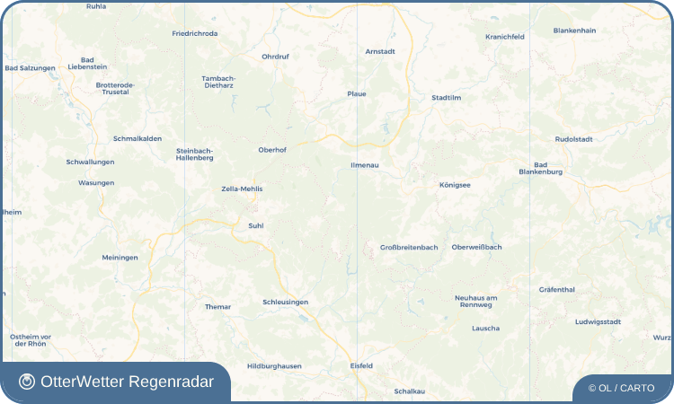 Widget-Vorschau für Stützerbach Wetter-Widget-Vorschau mit Vorhersagedaten für Stützerbach