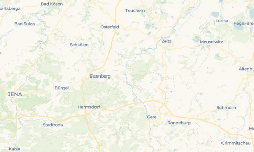 Regenradar-Vorschau: aktuelle Niederschläge in Tauchlitz und Umgebung