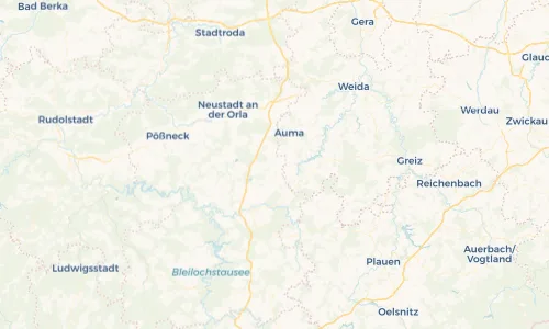 Regenradar Vorschaubild - Aktuelle Niederschläge in Tegau und Umgebung