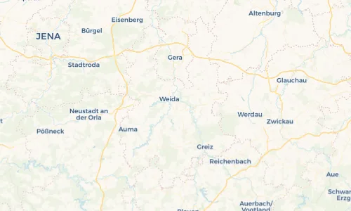 Regenradar Vorschaubild - Aktuelle Niederschläge in Teichwitz und Umgebung