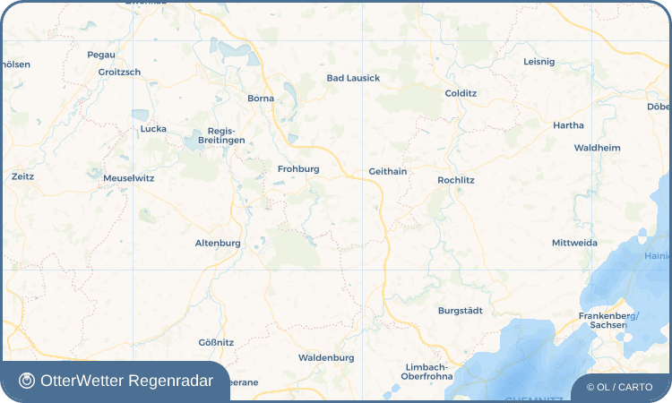 OtterWetter Regenradar-Widget Terpitz