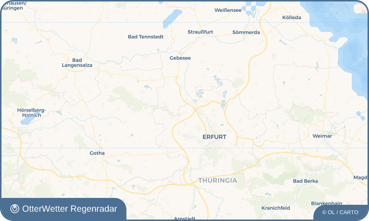 OtterWetter Regenradar-Widget Tiefthal