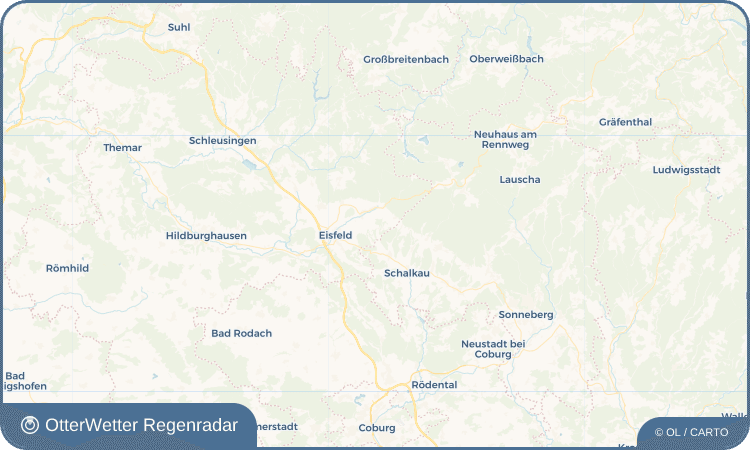 Widget-Vorschau für Tossenthal Wetter-Widget-Vorschau mit Vorhersagedaten für Tossenthal