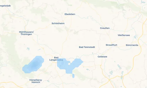 Regenradar Vorschaubild - Aktuelle Niederschläge in Tottleben und Umgebung