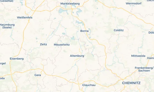 Regenradar Vorschaubild - Aktuelle Niederschläge in Trebanz und Umgebung
