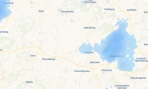 Regenradar Vorschaubild - Aktuelle Niederschläge in Trebula und Umgebung