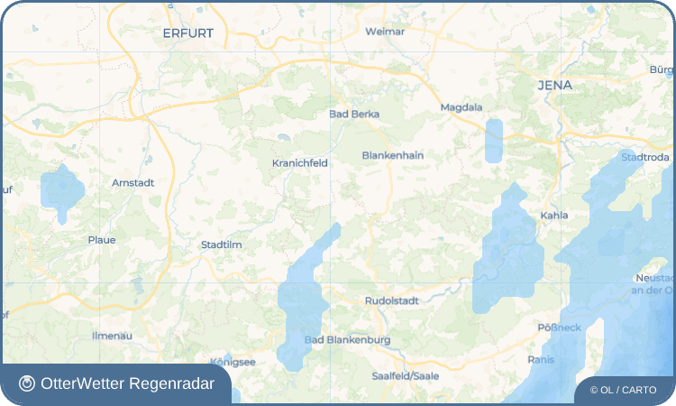 OtterWetter Regenradar-Widget Treppendorf