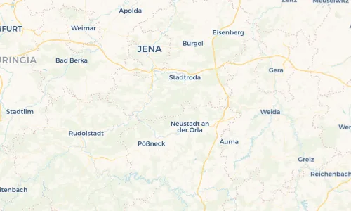 Regenradar Vorschaubild - Aktuelle Niederschläge in Trockenborn und Umgebung