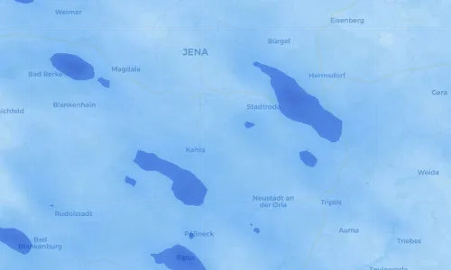 Regenradar Vorschaubild - Aktuelle Niederschläge in Unterbodnitz und Umgebung