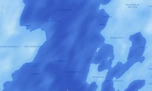 Regenradar Vorschaubild - Aktuelle Niederschläge in Unterloquitz und Umgebung