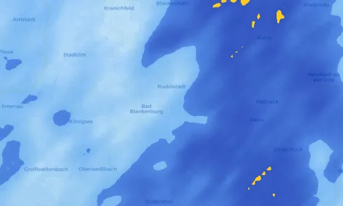 Regenradar Vorschaubild - Aktuelle Niederschläge in Unterpreilipp und Umgebung