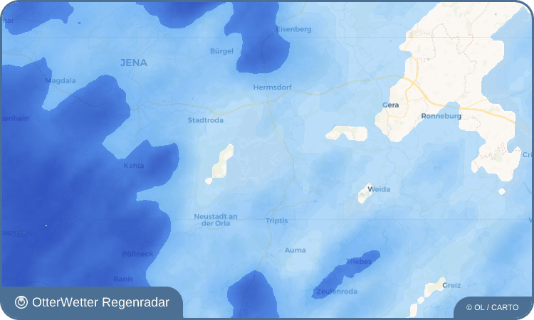 OtterWetter Regenradar-Widget Unterrenthendorf