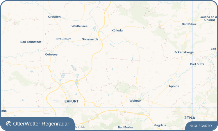 OtterWetter Regenradar-Widget Vippachedelhausen
