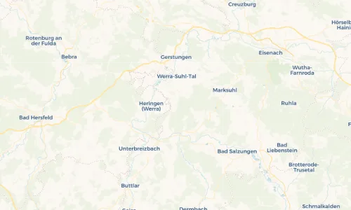 Regenradar Vorschaubild - Aktuelle Niederschläge in Vitzeroda und Umgebung