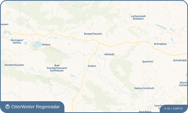 OtterWetter Regenradar-Widget Voigtstedt