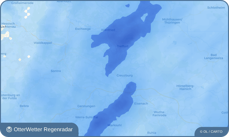 OtterWetter Regenradar-Widget Volteroda