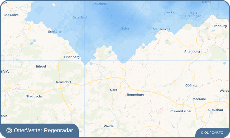 OtterWetter Regenradar-Widget Wachholderbaum