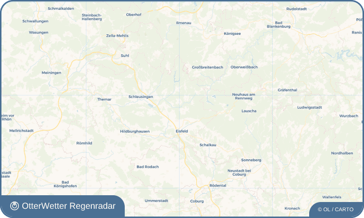 OtterWetter Regenradar-Widget Waffenrod