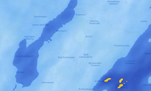 Regenradar Vorschaubild - Aktuelle Niederschläge in Waldfisch und Umgebung