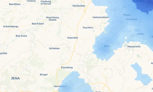 Regenradar Vorschaubild - Aktuelle Niederschläge in Weickelsdorf und Umgebung