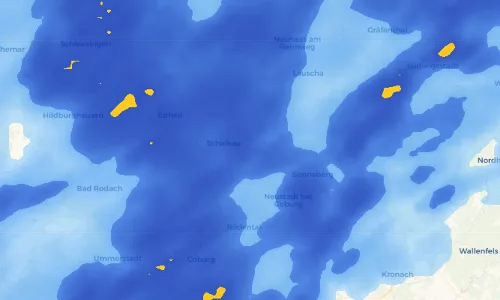 Regenradar Vorschaubild - Aktuelle Niederschläge in Welchendorf und Umgebung