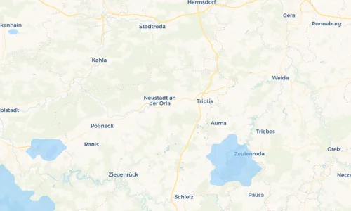 Regenradar Vorschaubild - Aktuelle Niederschläge in Weltwitz und Umgebung