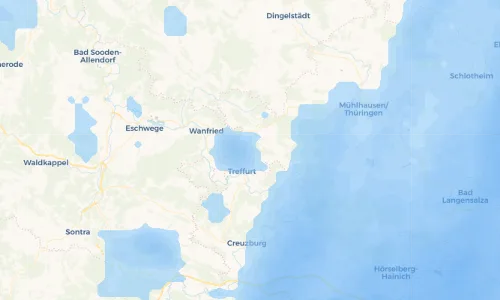 Regenradar Vorschaubild - Aktuelle Niederschläge in Wendehausen und Umgebung