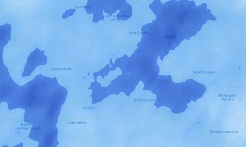 Regenradar Vorschaubild - Aktuelle Niederschläge in Werningerode und Umgebung