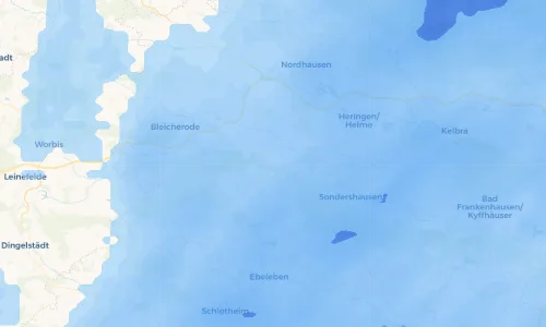 Regenradar Vorschaubild - Aktuelle Niederschläge in Wernrode und Umgebung