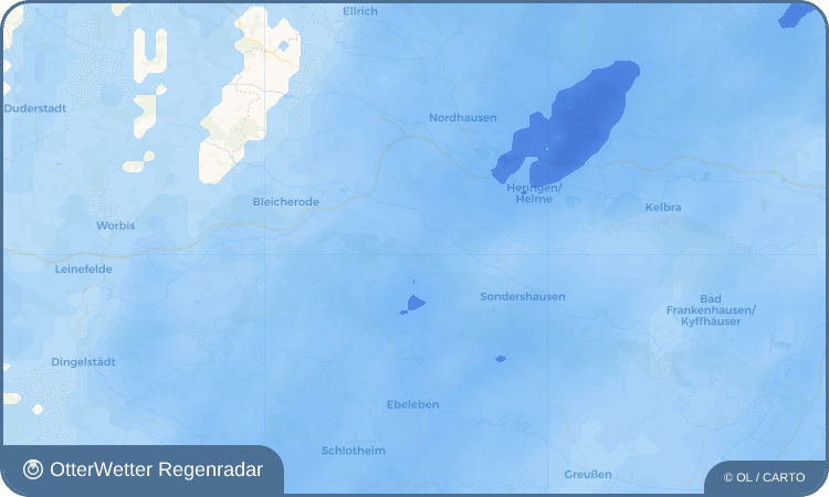 OtterWetter Regenradar-Widget Wernrode