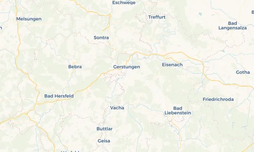 Regenradar Vorschaubild - Aktuelle Niederschläge in Werra-Suhl-Tal und Umgebung