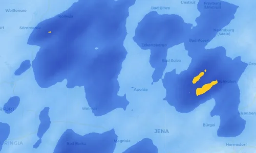 Regenradar Vorschaubild - Aktuelle Niederschläge in Wersdorf und Umgebung