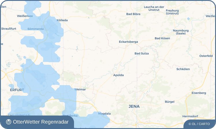 OtterWetter Regenradar-Widget Wersdorf