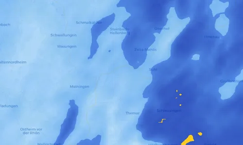 Regenradar Vorschaubild - Aktuelle Niederschläge in Wichtshausen und Umgebung