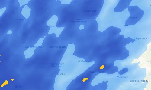 Regenradar Vorschaubild - Aktuelle Niederschläge in Wickersdorf und Umgebung