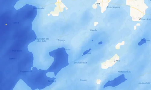 Regenradar Vorschaubild - Aktuelle Niederschläge in Wiebelsdorf und Umgebung