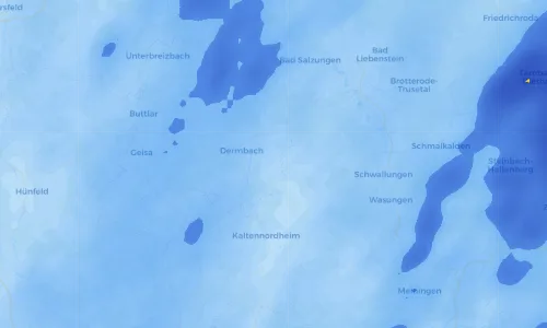 Regenradar Vorschaubild - Aktuelle Niederschläge in Wiesenthal und Umgebung